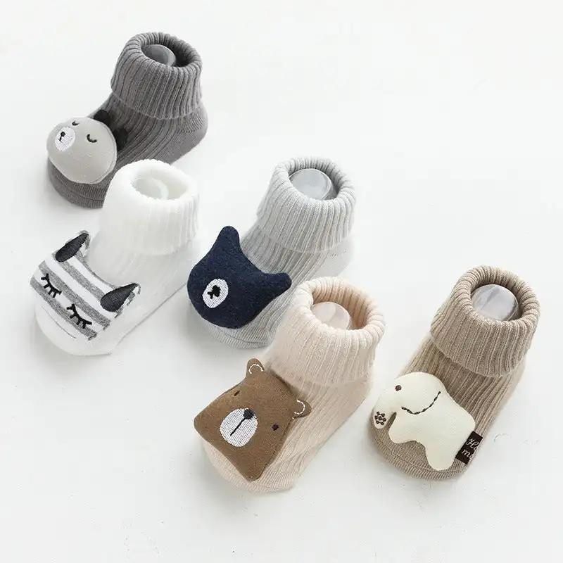 Baby Socks - Dispensing Glue Non-Slip Loose Baby Socks - Floor Socks