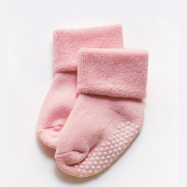 Full Glue Bottom Colorful Breathable Baby Socks - Non Slip Baby Socks