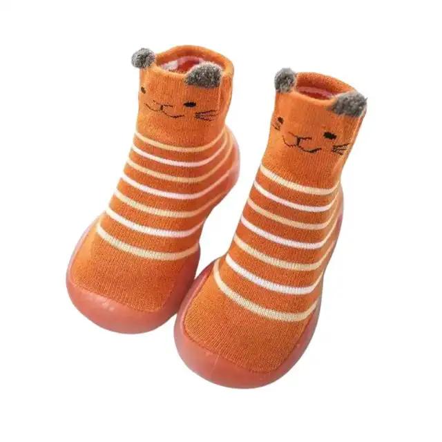 Indoor Soft Sole - Non Slip Baby Shoe Socks