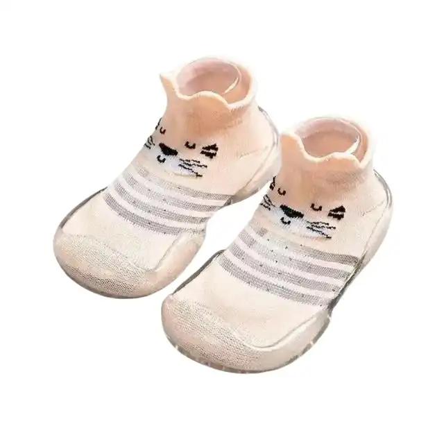 Neutral Baby Socks - Non Slip Baby Shoe Socks