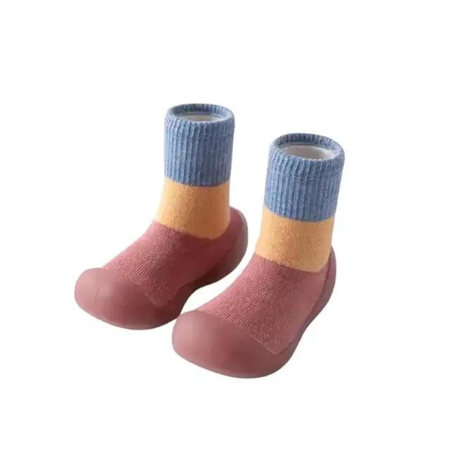 Comfortable And Colorful - Non Slip Baby Shoe Socks