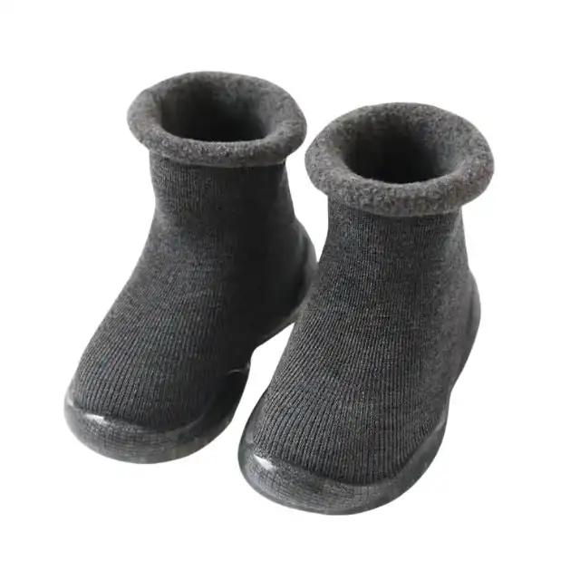 Solid Color - Non slip Baby Shoe Socks