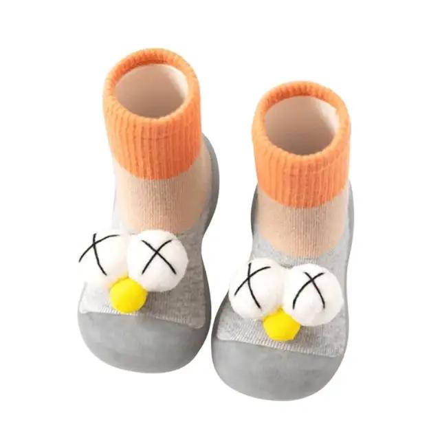 Anti Slip Cartoon - Non Slip Baby Shoe Socks