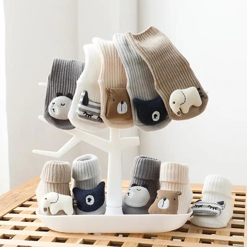 Baby Socks - Dispensing Glue Non-Slip Loose Baby Socks - Floor Socks
